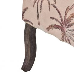 Retro linen Fabric Tufted Armchair，Upholstered Single Sofa，Comfy Reading Chair for Living Room Bedroom by ANBAZAR -ANBAZAR Sales beige leaf anbazar accent chairs ff116 c c3 1000