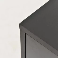 34 In Sideboards and Buffets With Storage Coffee Bar Cabinet Wine Racks Storage Server Dining Room Console Black by ANBAZAR -ANBAZAR Sales black anbazar console tables ff44 b 1d 1000