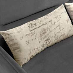 57 in. L x 34 in. W Black Modern Upholstered Sofa Bed with Pull-Out Bed 2 Pillows Adjustable Backrest 2 Big Side Pocket by ANBAZAR -ANBAZAR Sales black anbazar sofa beds liner05 b 4f 1000