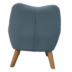 Single Upholstered Kids Sofa Chair, Toddler Armchair with Wooden Legs, Ideal Children Seat (Set of 1) by ANBAZAR -ANBAZAR Sales blue anbazar kids chairs wkx127 b 66 1000