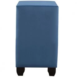2-Drawer Blue Modern Upholstered Nightstand Wood Side Table End Table Tufted Drawers 25 in. L x 15.9 in. W x 27.9 in. H by ANBAZAR -ANBAZAR Sales blue anbazar nightstands 01744anna c fa 1000
