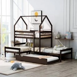 ANBAZAR Sales -ANBAZAR Sales espresso anbazar bunk beds 00692anna e1 1000
