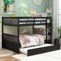 ANBAZAR Sales -ANBAZAR Sales espresso anbazar bunk beds ff123 1 e1 1000