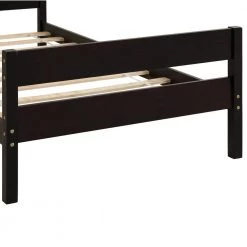 Espresso Twin Platform Bed Frame Heavy Duty Twin Size Bed Frame Wood Platform Bed with Headboard and Foot-Board by ANBAZAR 11 Espresso Twin Platform Bed Frame Heavy Duty Twin Size Bed Frame Wood Platform Bed with Headboard and Foot-Board by ANBAZAR -ANBAZAR Sales espresso anbazar kids beds ff124 b 4f 1000