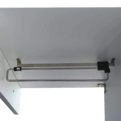 20.47" x 75.98" x 13.78" White Tall Open Wardrobe Closet Bedroom Armoires 1 Door 2 Storage Space Clothes Shoes Storage by ANBAZAR 16 20.47" x 75.98" x 13.78" White Tall Open Wardrobe Closet Bedroom Armoires 1 Door 2 Storage Space Clothes Shoes Storage by ANBAZAR -ANBAZAR Sales white anbazar armoires wardrobes wkx79 44 1000