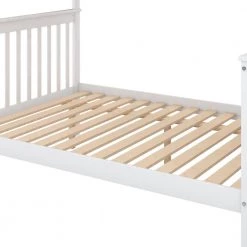 White Twin Over Full Kids Bunk Beds with Trundle and Stair, Detachable Wood Bunk Bed with Full-Length Guardrail by ANBAZAR 16 White Twin Over Full Kids Bunk Beds with Trundle and Stair, Detachable Wood Bunk Bed with Full-Length Guardrail by ANBAZAR -ANBAZAR Sales white anbazar bunk beds 01040anna k 76 1000